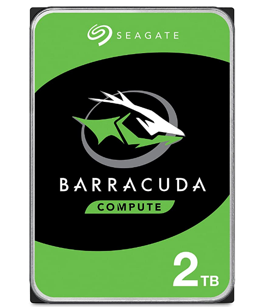 Seagate BarraCuda 2TB Internal Hard Drive HDD – 3.5 Inch SATA 6Gb/s 72...